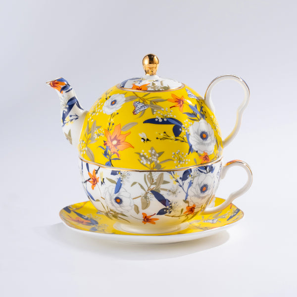 Teatalk Golden Dream Bone China Tea for One