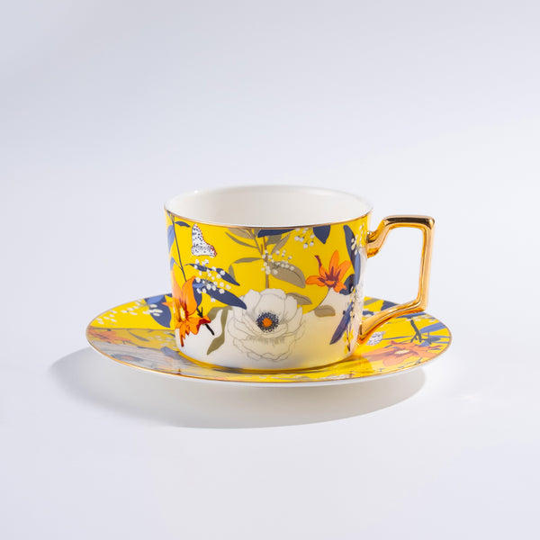 Teatalk Golden Dream Bone China Tea Cup