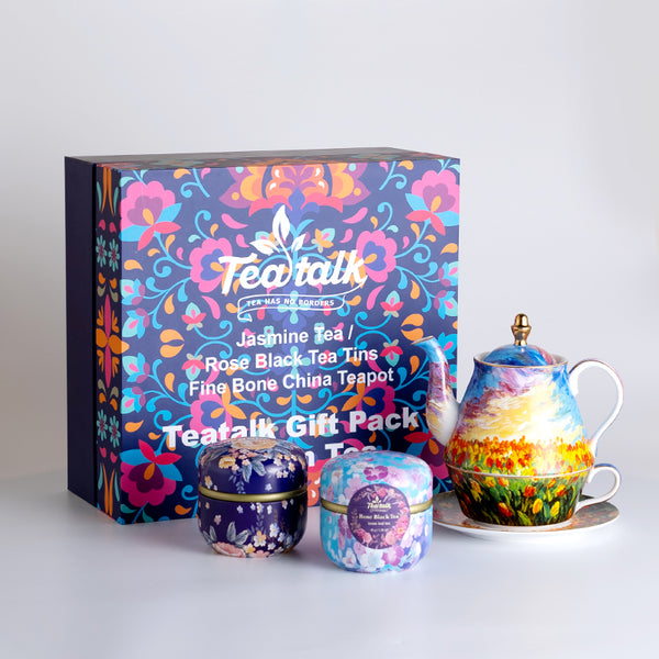 Teatalk Garden Tea and Teaware Gift Pack